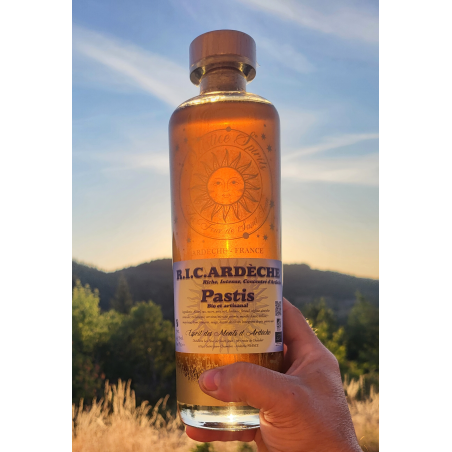 R.I.C.ARDECHE - PASTIS des Monts d'Ardèche - 70 cl - 45%vol.