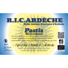 R.I.C.ARDECHE - PASTIS des Monts d'Ardèche - 70 cl - 45%vol.